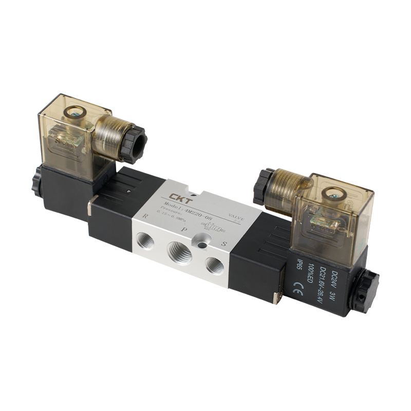 4M Serisi Pilot Kumandalı Yan Panel 5 Yollu Solenoid Valf