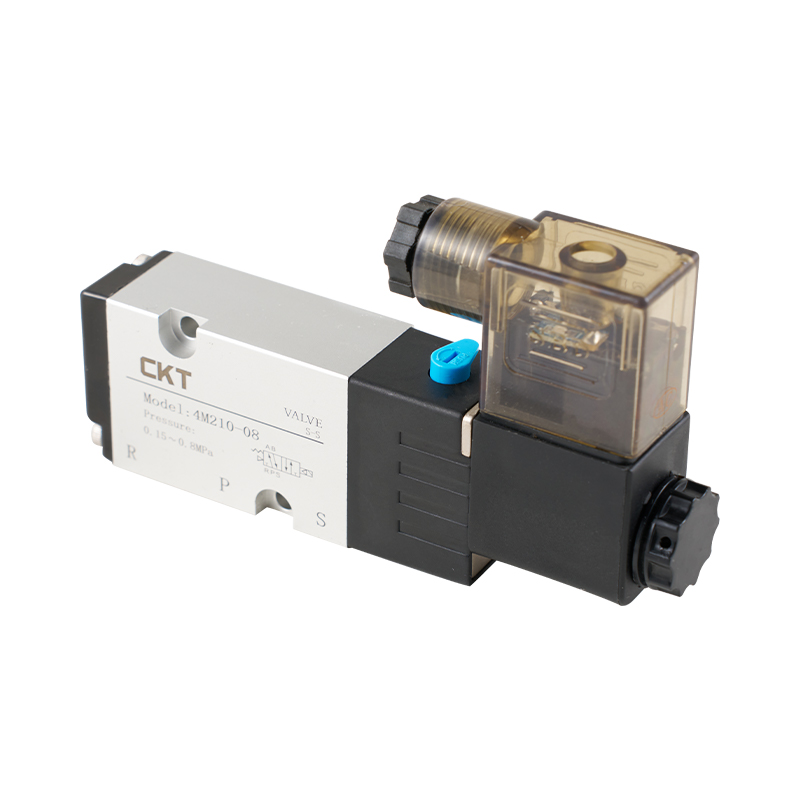 4M Serisi Pilot Kumandalı Yan Panel 5 Yollu Solenoid Valf