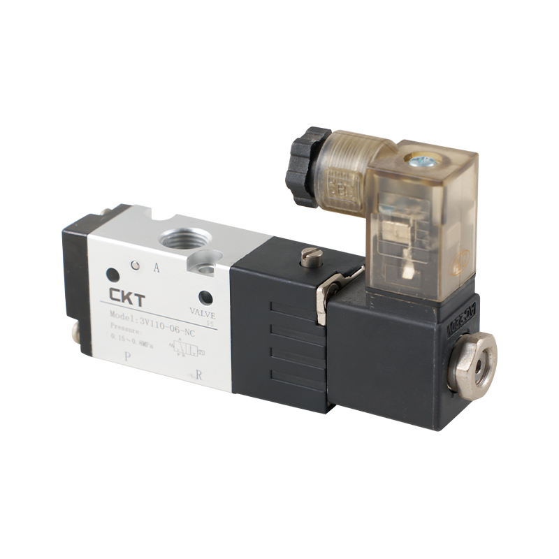 3V Serisi Pilot Kumandalı 3 Yollu Solenoid Valf