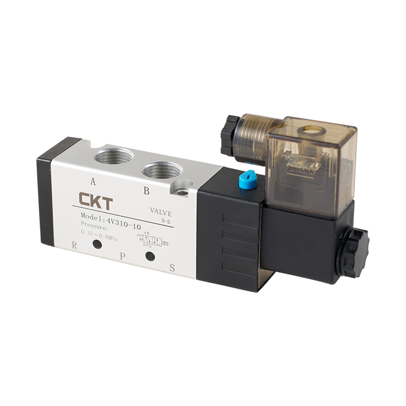 4V Serisi Pilot Kumandalı 5 Yollu Solenoid Valf