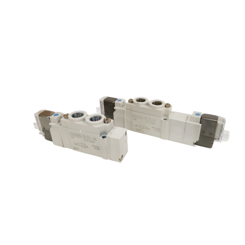 SY Serisi 5 Yollu Solenoid Valf Direkt Borulu Tip/Tek Tip