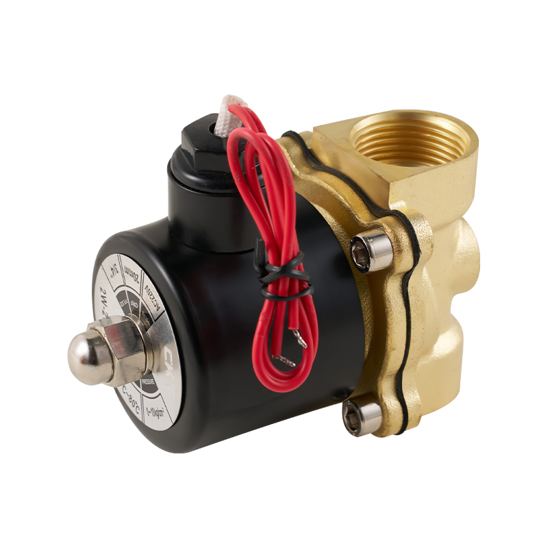 2W Serisi 2 Pozisyonlu 2 Yollu Bakır Solenoid Valf