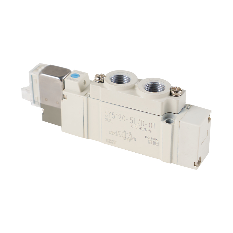 SY Serisi 5 Yollu Solenoid Valf Direkt Borulu Tip/Tek Tip