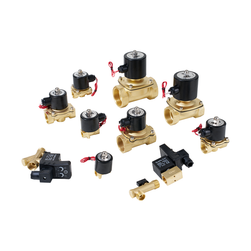 2W Serisi 2 Pozisyonlu 2 Yollu Bakır Solenoid Valf