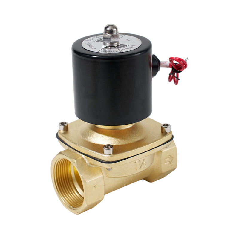 2W Serisi 2 Pozisyonlu 2 Yollu Bakır Solenoid Valf