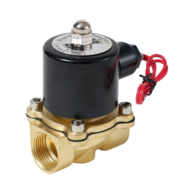 2W Serisi 2 Pozisyonlu 2 Yollu Bakır Solenoid Valf