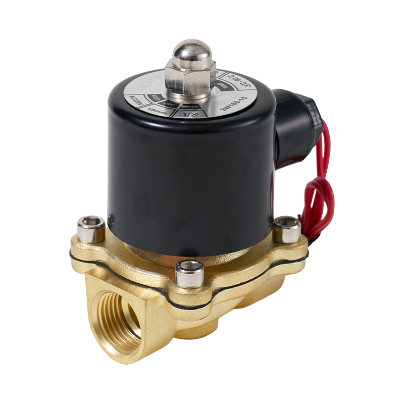 2W Serisi 2 Pozisyonlu 2 Yollu Bakır Solenoid Valf